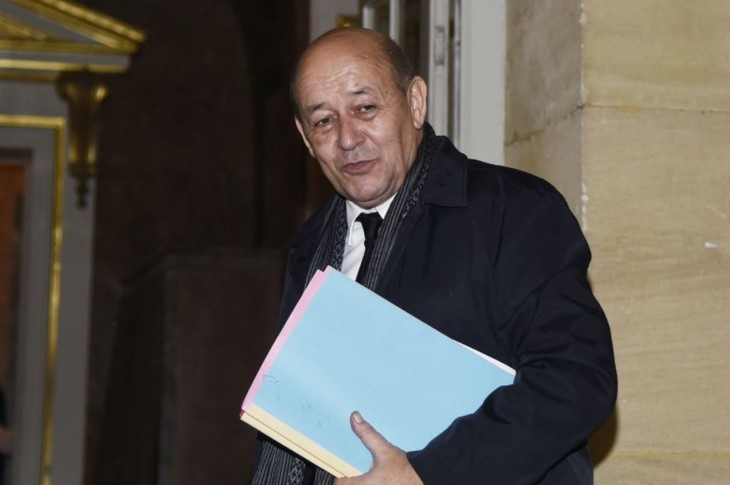 Lutte contre le groupe EI: Le Drian à Moscou pour parler coopération  - ảnh 1